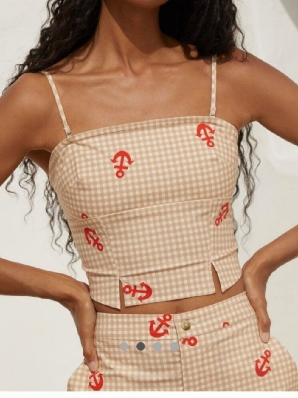 Celedine by Anthropologie Anchor Cropped Cami